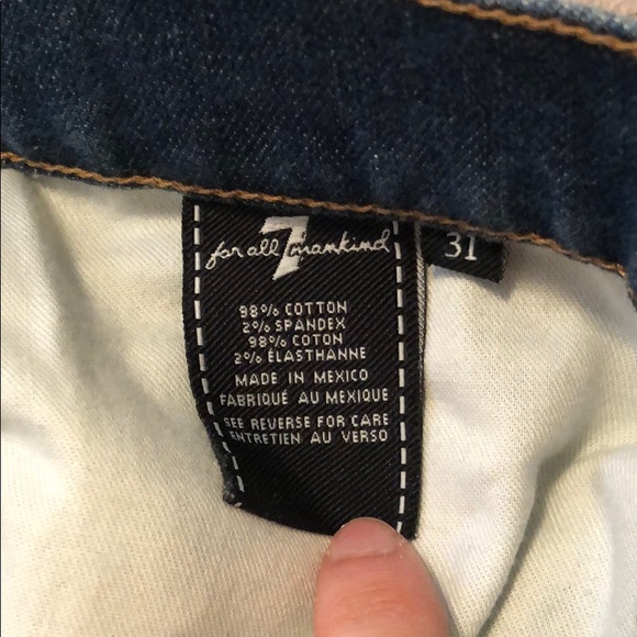 7 For All Mankind Men’s Slimmy Jeans - Picture 7 of 10